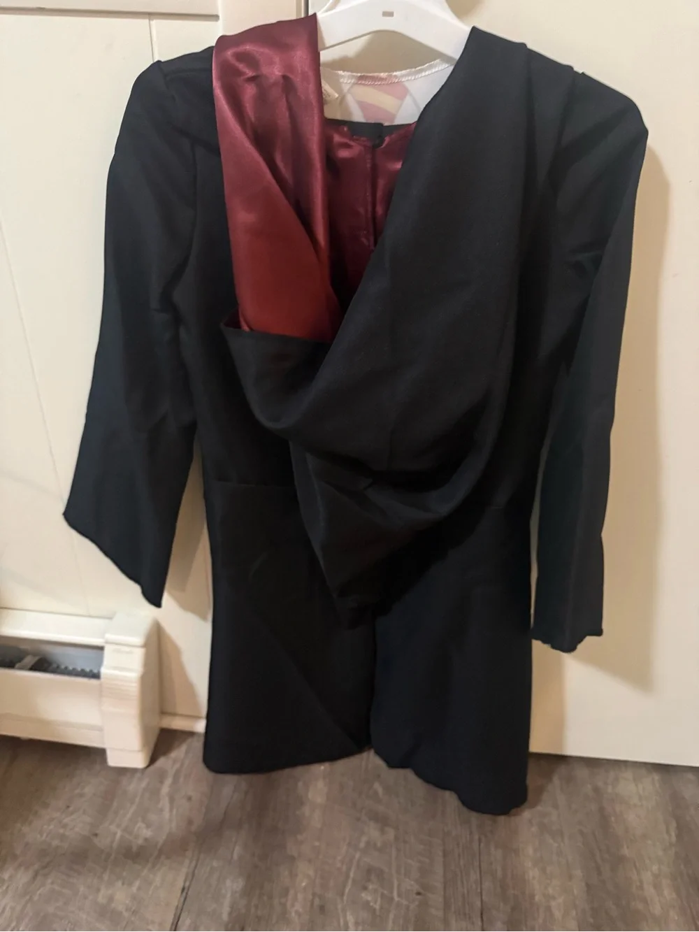 Harry Potter Gryffindor Wizard Costume Robe with attached dress 7/8